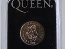 QUEEN - BRIAN MAY : SIXPENCE COIN - WE WILL ROCK YOU - LAS VEGAS 2004 - NEW