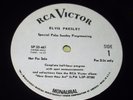 ELVIS PRESLEY Special Palm Sunday Programming RCA Promo Only LP Rare