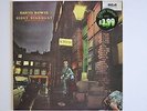 DAVID BOWIE : RARE ORIGINAL 1972 VINYL LP REISSUE. UK BLACK LABEL ZIGGY STARDUST