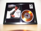 MICHAEL JACKSON THRILLER SIGNED PHOTO AND GOLD DISC PRESENTATION