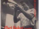 CHET BAKER QUARTET: Pacific Jazz 7” EP Rare 50s ORIG 45 Gorgeous VG++ wax