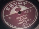 BLUES 78 LITTLE ESTHER sunset to dawn / feel like cryin again JOHNNY OTIS SAVOY
