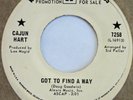 CAJUN HART Got To Find A Way WARNER BROS. 45 northern soul NM orig. 1969 7”