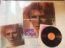 DAVID BOWIE : SPACE ODDITY : ORANGE RCA LABEL DYNAFLEX U.S.A L.P + INNER+POSTER