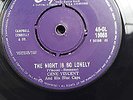 GENE VINCENT CAPITAL ORIGINAL LABEL45 CL15053   THE NIGHT IS SO LONELY
