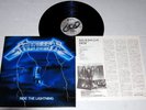 METALLICA Ride The Lightning Megaforce 1984 Japan LP K25P-501