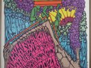 Santana. Super rare original 1968 San Francisco Concerts Poster. VG+.