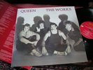 QUEEN  -     The Works,      ORIGINAL 1984 UK LP / inner..... NICE COPY