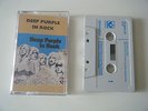 DEEP PURPLE IN ROCK CASSETTE TAPE ORIG 1970 RELEASE TC-SHVL 777 HARVEST EMI UK