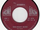 AVANTI'S TOO MUCH / MID-NIGHT BLUES IKON ORIG 45, R&B Tittyshaker,Surf INSTR, NM