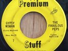 THE FABULOUS PEPS northern soul 45 Gypsy Woman / Blowing My Mind   Premium Stuff