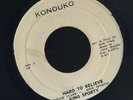 1790 KING SPORTY-HARD TO BELIEVE-KONDUKO REGGAE 45 7