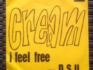 CREAM - I Feel Free / N.S.U. Polydor 7/45 South Africa Rare