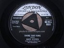 GARY STITES = Shine That Ring = NEAR MINT = LONDON HLL 8881 = Rock & Roll Dancer