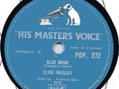 5 78rpm RECORDS BY ELVIS PRESLEY inc BLUE MOON,HEARTBREAK HOTEL & ALL SHOOK UP