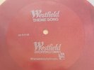 EARLY PROMO WESTFIELD THEME SONG RED FLEXI DISC 45 RECORD  FRANK LOWY RARE