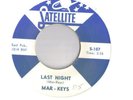 MAR-KEYS Night Before / Last Night SATELLITE 107 SOUL 45 7