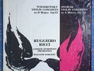 Ruggiero RICCI Tchaikovsky Dvorak ED1 London BB CS 6215 Sargent 