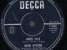 Mark Wynter Angel Talk Vinyl Single 7inch Decca
