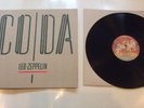 LED ZEPPELIN CODA UK LP GENUINE 1ST PRESS A-2 / B EMBOSSED COVER COMPLETE A0051