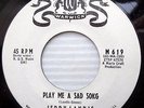 JERRY LANDIS aka PAUL SIMON 1961 Teen Pop 45 on WARWICK Play Me A Sad Song e8508