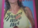 Bon Jovi ORIGINAL COVER Slippery When Wet LP 1986 USA  COVER ONLY