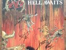 Slayer Band Hell Awaits Vinyl Signed Tom, Dave, Kerry, Jeff Dutch Press