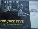 JAZZ FIVE The Five Of Us UK TEMPO 1st DG Vic Ash Harry Klein TAP 32 Jazz