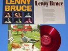 LENNY BRUCE -THE SICK HUMOR OF--RED VINYL+ MIDNIGHT CONCERT+ BEST OF---3 ALBUMS