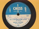 Muddy Waters Chess 1585 E Chicago Blues Autographed 78 I'm A Natural Born Lover