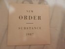 New Order - Substance 1987 vinyl record 12
