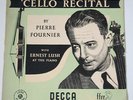 FOURNIER / LUSH - CELLO RECITAL LP DECCA Orange/Gold Label GB LXT 2766