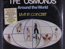 OSMONDS: Around The World/live In Concert LP Sealed (2 LPs, title tag on shrink