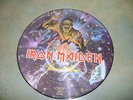 IRON MAIDEN piece of mind orig.1983 Capitol records picture disc w/extra track