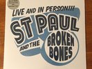 St Paul & The Broken Bones Live And In Person Blue White Marbled Vinyl /500 RSD