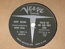 You're my one and only love - Ricky Nelson   Honey rock Barney Kessel  VERVE 78