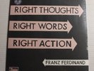 FRANZ FERDINAND Right Thoughts, Right Words...LP Domino WIGLP255 US 2013 M 00C