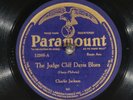78 RPM --  Charlie Jackson, Paramount 12366, E+  Blues