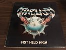 THRUST fist held high LP Record 1984 RARE vg MBR1032