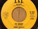 JOHNNIE MORISETTE    funk soul 45 I'm Hungry / Treat Me Right on J&J