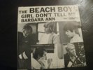 The Beach Boys; Barbara Ann  on   45 + pic sleeve