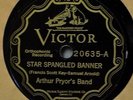 Arthur Pryor's Band Star Spangled Banner Victor Scroll 20635 NM America NiceCopy