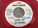 Red vinyl the supremes Stoned love motown label original 1971  pressing