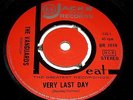 THE VANGUARDS - VERY LAST DAY 45 SINGLE RARE DANISH MOD DANCER BEAT 1966 LISTEN
