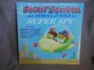 Vintage 1965 SECRET SQUIRREL Cartoon Hanna Barbera Animation Super Spy LP RECORD