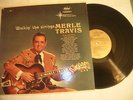 MERLE TRAVIS NEAR MINT ORIGINAL U.S. LP - WALIKING THE STRINGS