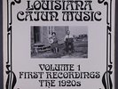 VARIOUS: Louisiana Cajun Music, Vol. 1 LP Folk