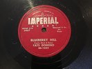 78 RPM Rock N Roll FATS DOMINO Blueberry Hill / Honey Chile IMPERIAL 1082 VG+