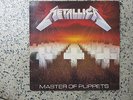 METALLICA - MASTER OF PUPPETS VINYL LP. ORIGINAL 1989 UK WITH INSERT.
