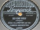 Duke Ellington Famous Orch BRUNSWICK 8306 Old King Dooji / Boy Meets Horn